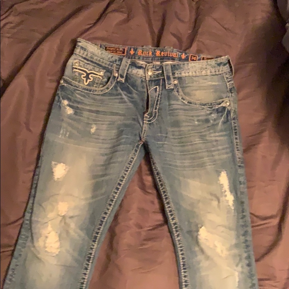 Rock revival jeans